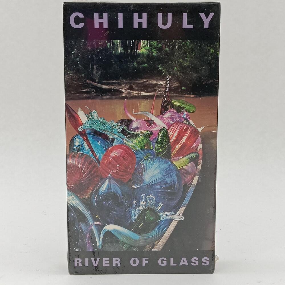 Vintage Chihuly River Of Glass VHS Tape Dale Chihuly Art Documentary New Sealed